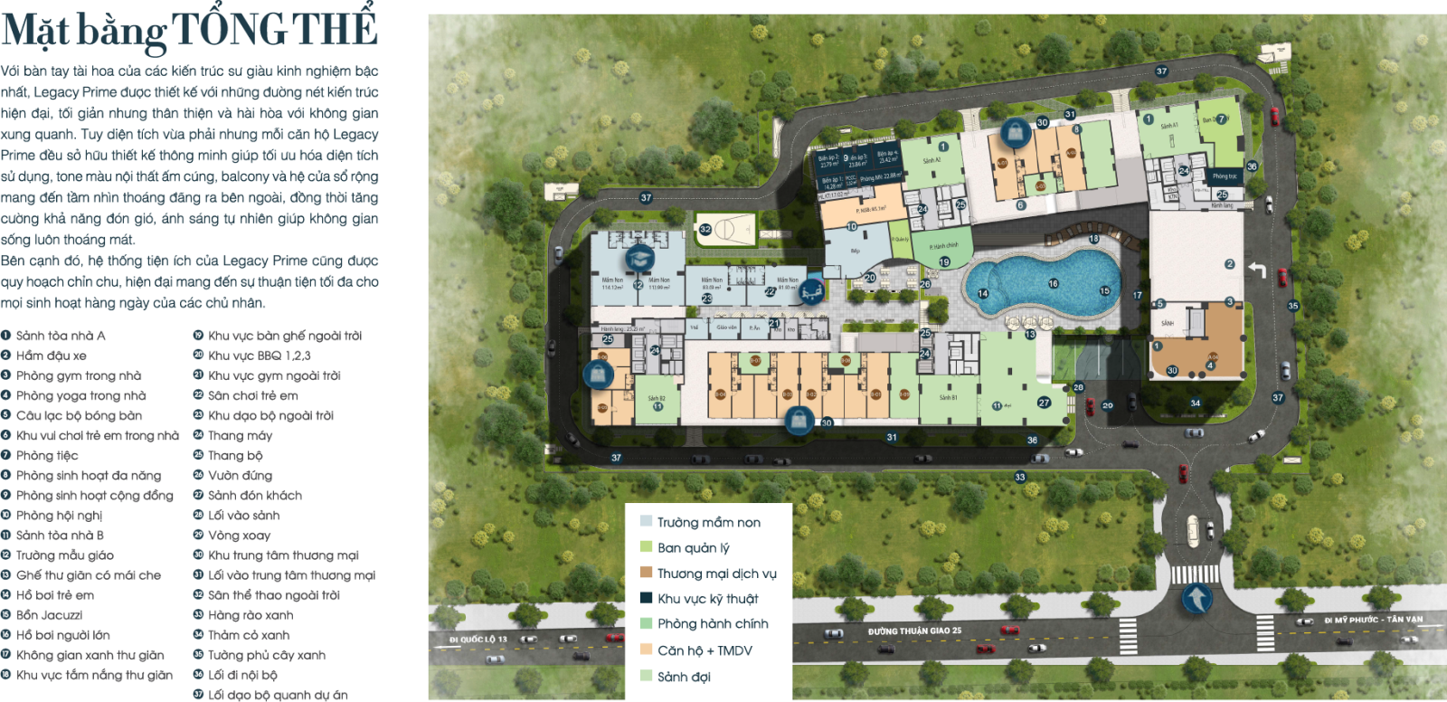 Mặt bằng tổng thể