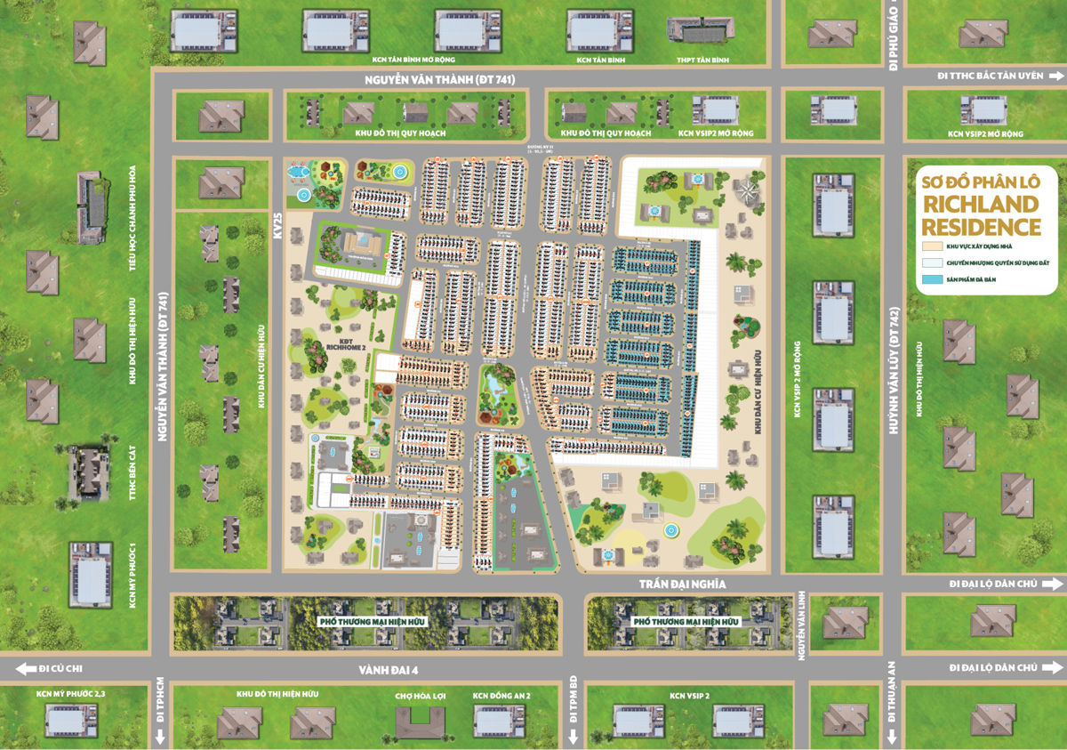 Mặt bằng phân lô