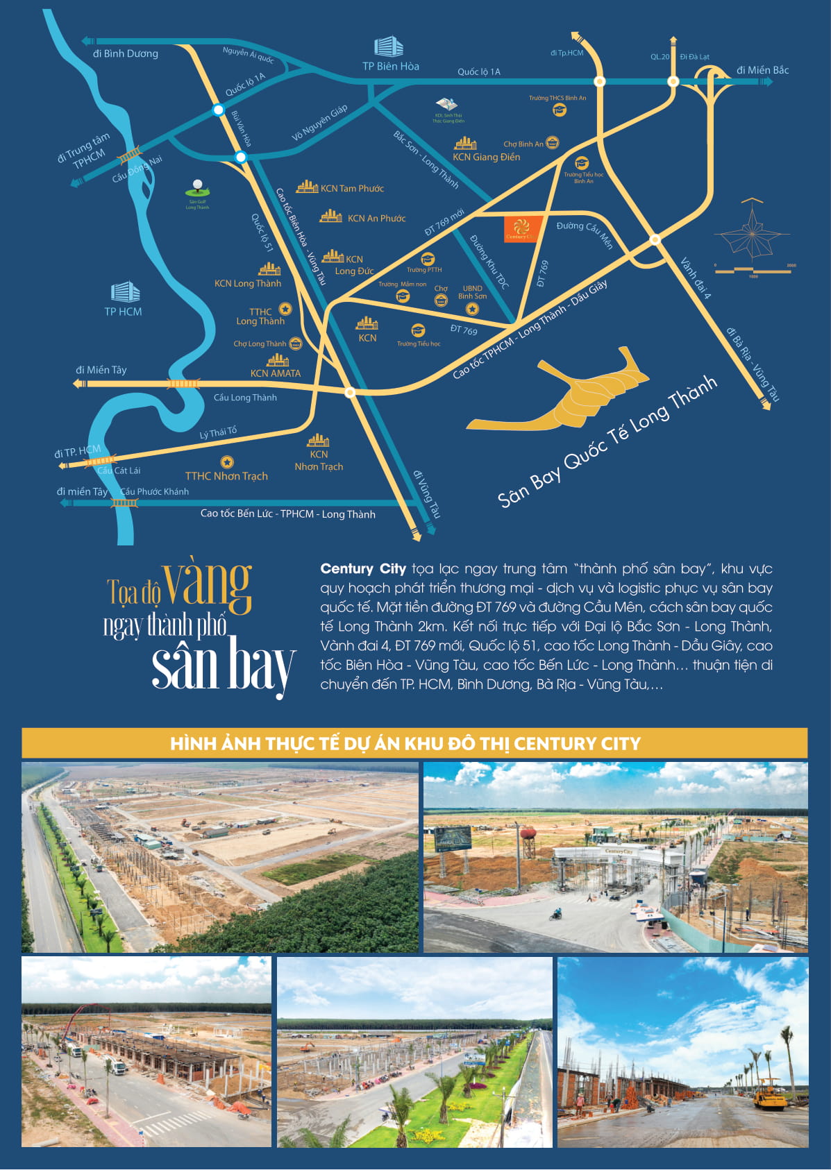 Vị trí và hình ảnh thực tế dự án đất nền Century City