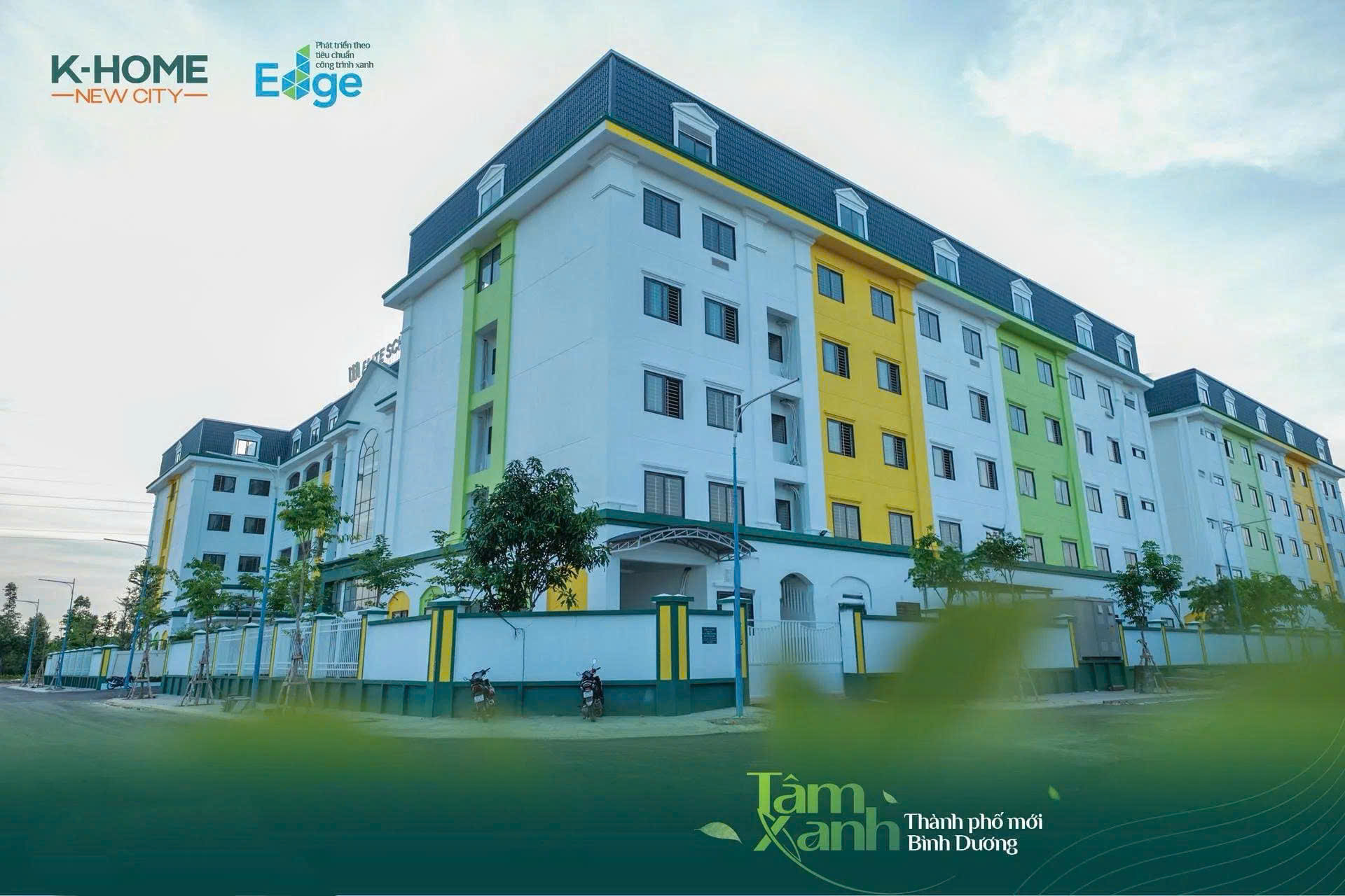 Các hạng mục tiện ích thiết thực Trường học: Elite School đã hoàn thiện.