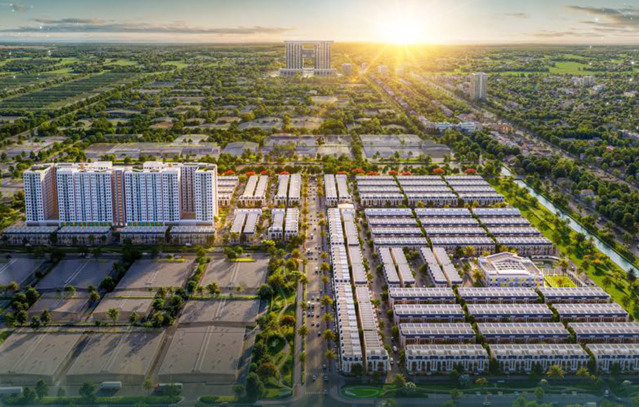 Phối cảnh toàn cảnh dự án K Home New City